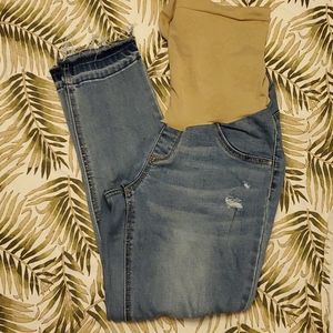 Jessica simpson ankle maternity jeans